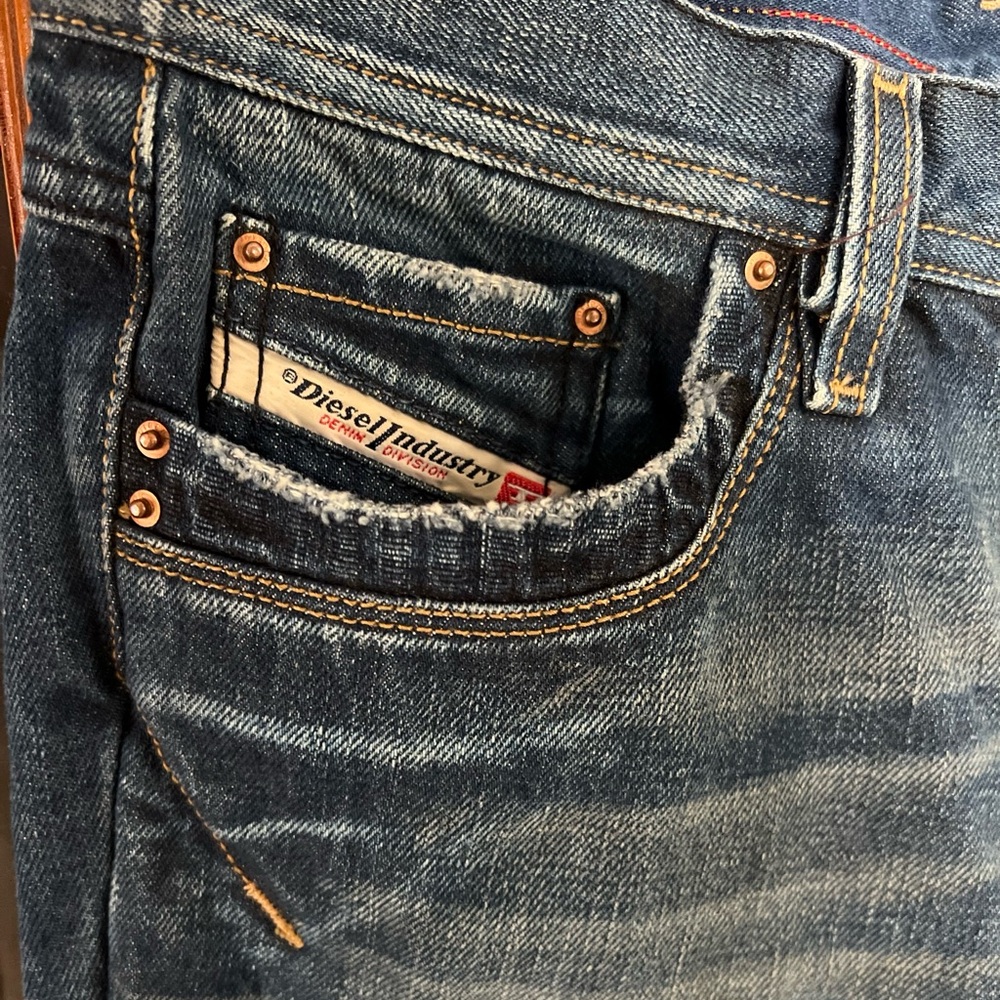 Diesel Industry Made in Italy Jeans Vintage 2004 Y2K Era Rare